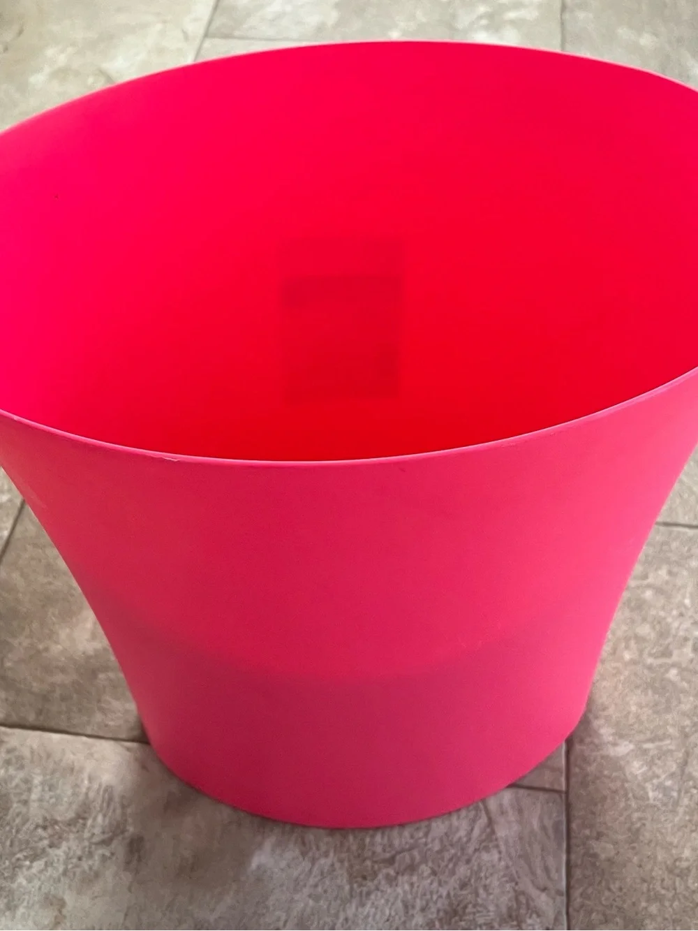 Room Essentials Bright Pink Trash Bin